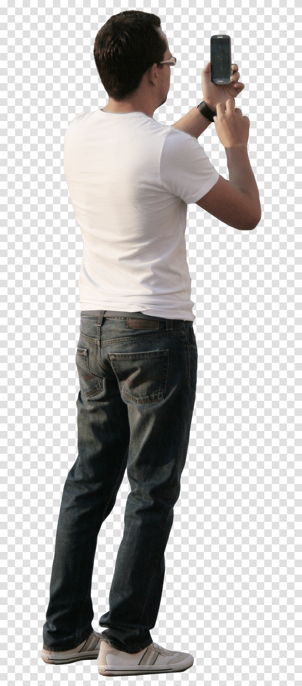 Man Taking Picture, Pants, Person, Jeans Transparent Png