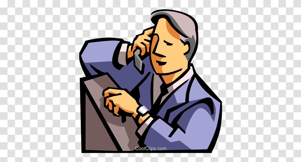 Man Talking Man Talking Over Phone Clipart, Person, Human, Doctor, Cleaning Transparent Png