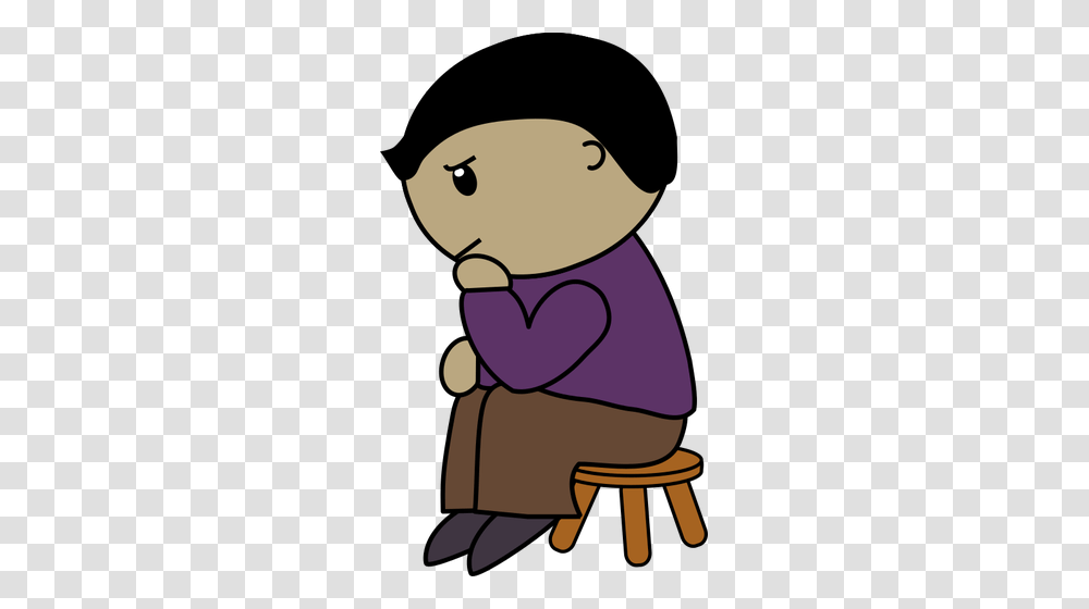 Man Thinking, Kneeling, Animal, Hug Transparent Png