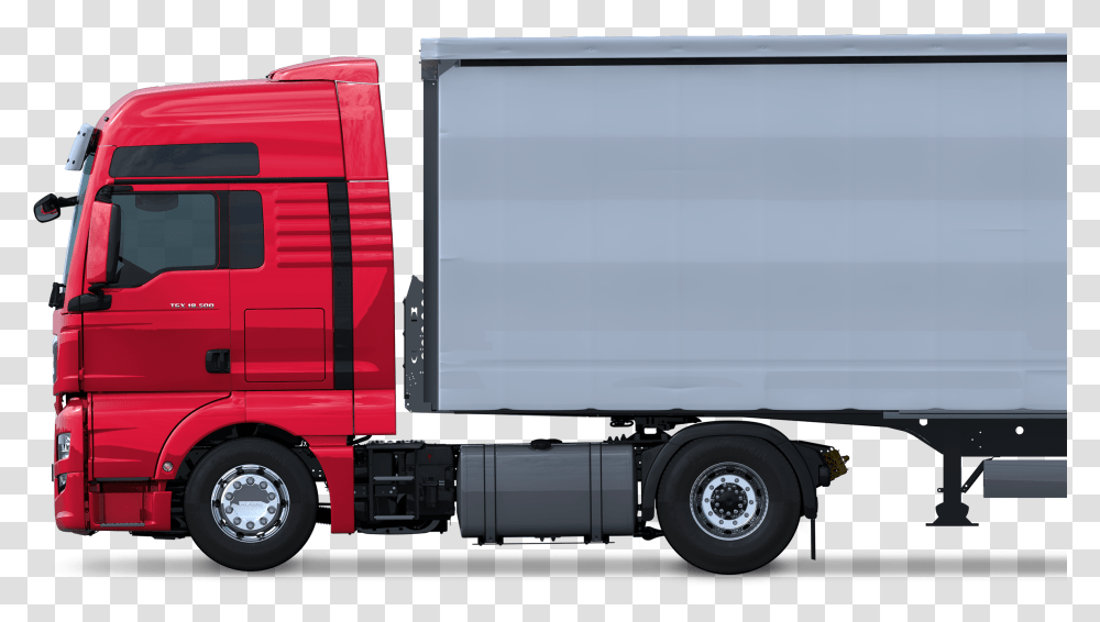 Man Truck, Trailer Truck, Vehicle, Transportation, Tire Transparent Png