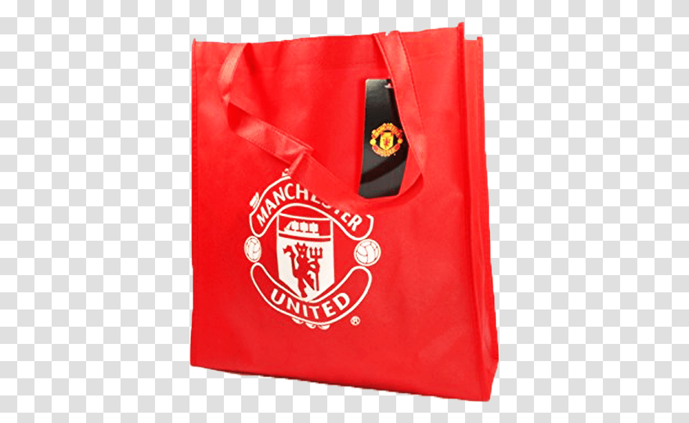 Man Utd Shopping Bag Football Manager Manchester United, Tote Bag, Sack, Plastic Bag Transparent Png