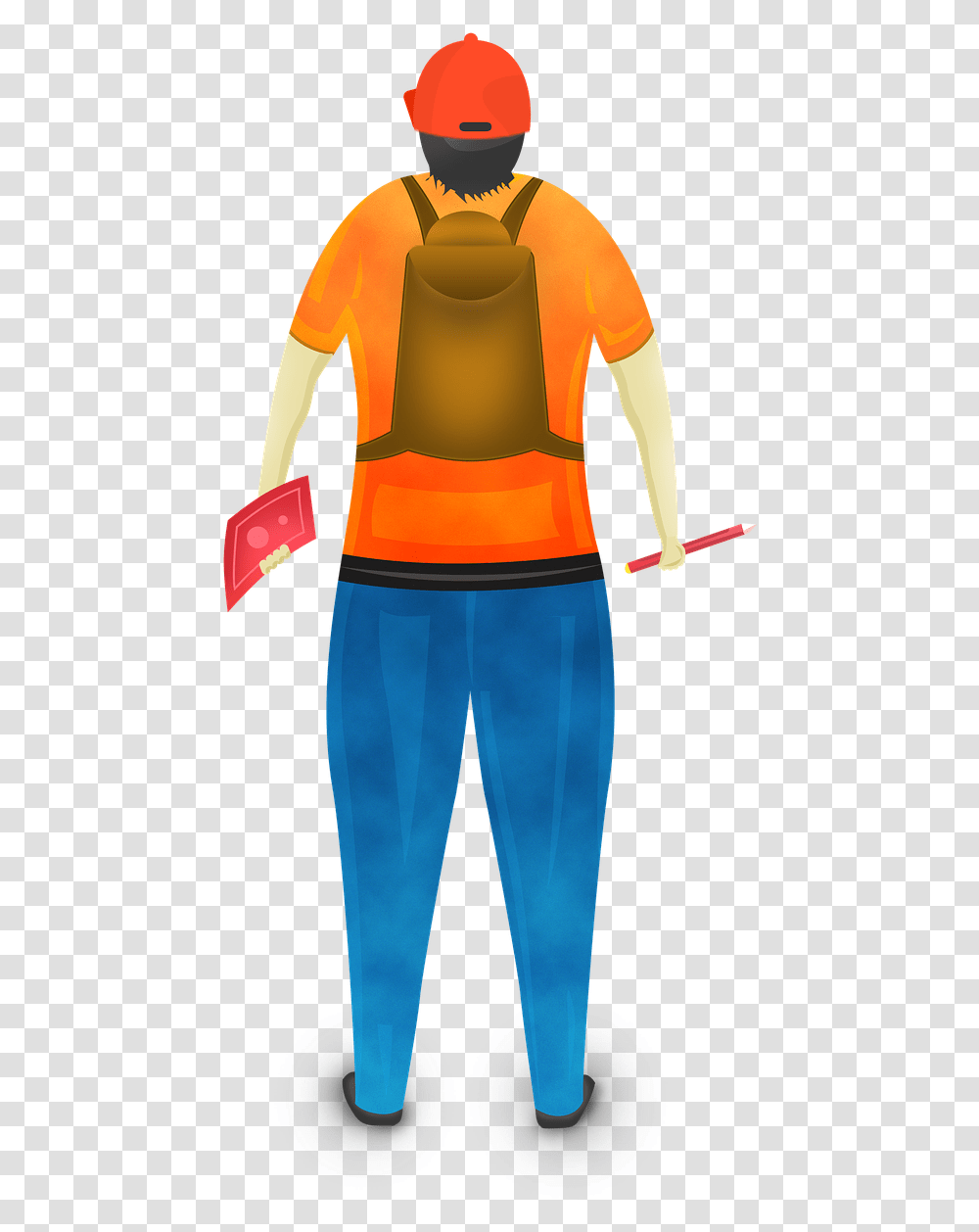 Man Vector Design Male Character Portrait Person Standing, Costume, People, Female Transparent Png