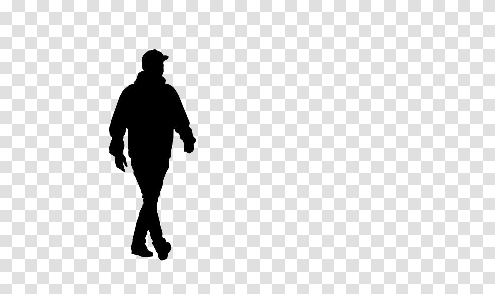 Man Walking Away Icon, Person, Human, Silhouette, Back Transparent Png