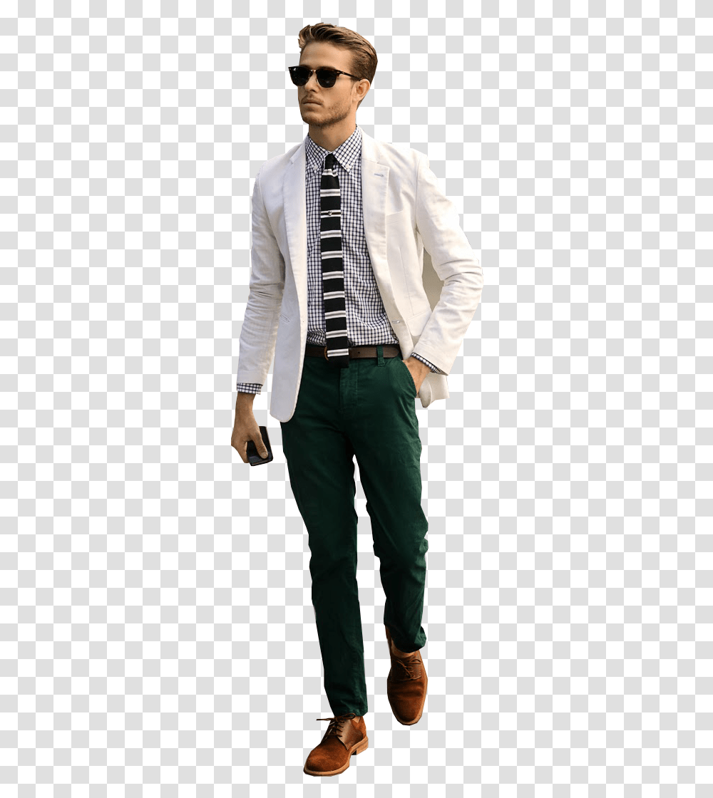 Man Walking Clipart Cut Out Person, Tie, Accessories, Clothing, Suit Transparent Png