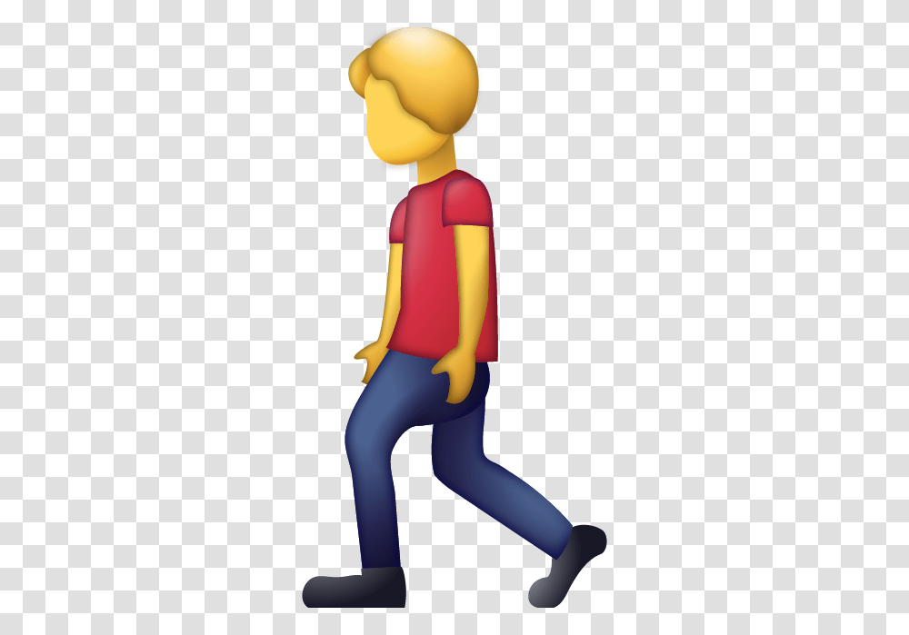 Man Walking Emoji, Toy, Pants, Costume Transparent Png