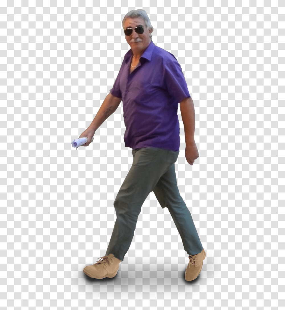 Man Walking, Person, Sunglasses, Sleeve Transparent Png