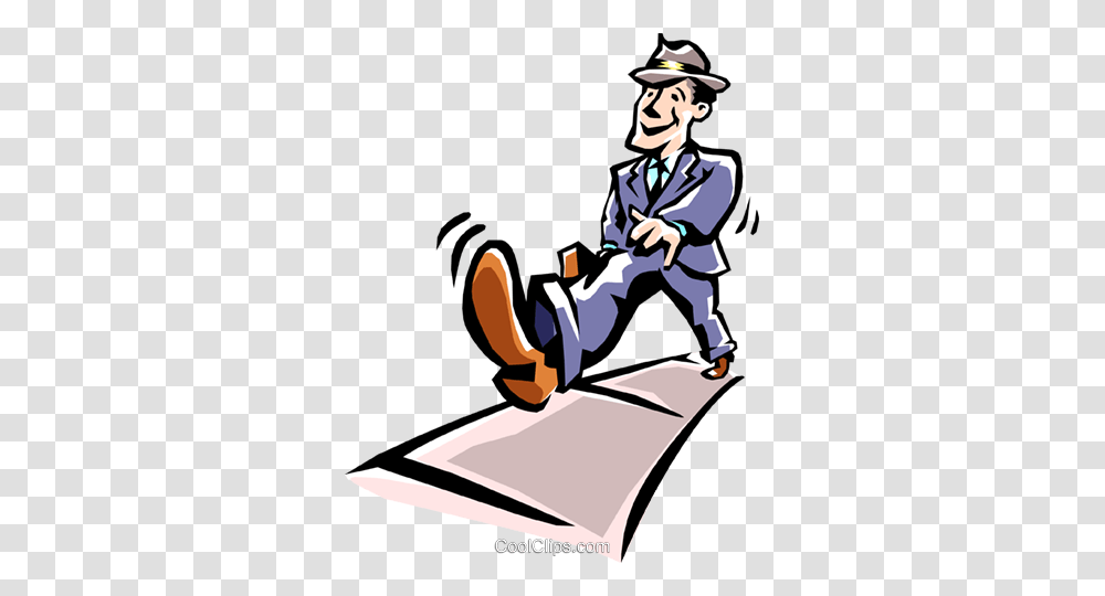 Man Walking Royalty Free Vector Clip Art Illustration, Person, Poster, Book, Sitting Transparent Png