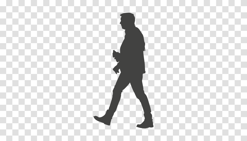 Man Walking Silhouette, Standing, Person, Pedestrian, Word Transparent Png