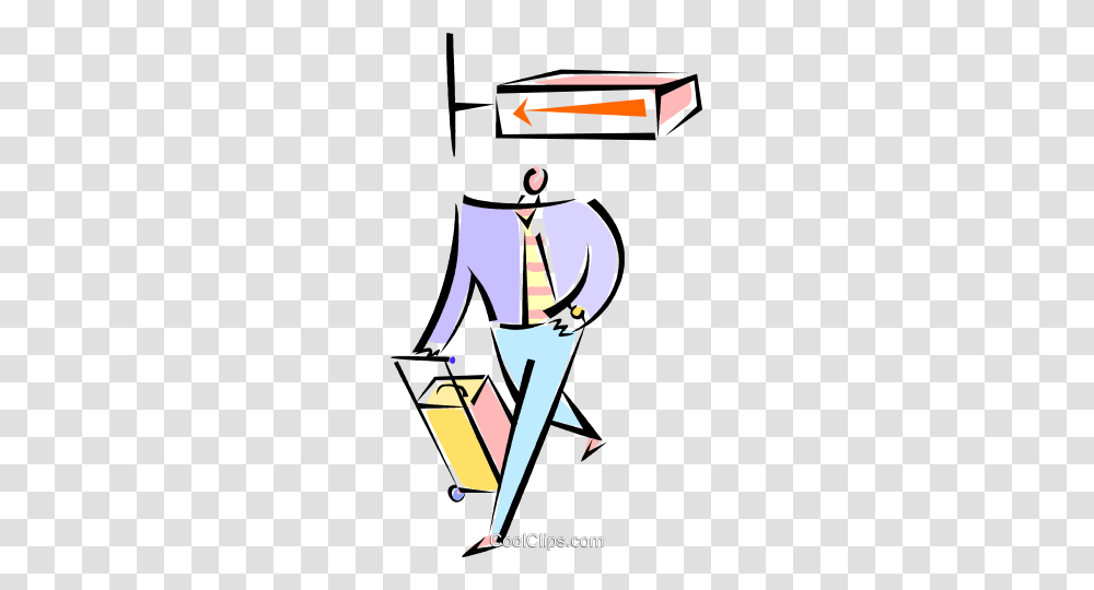 Man Walking Through A Terminal Royalty Free Vector Clip Art, Performer, Bow, Doodle, Drawing Transparent Png