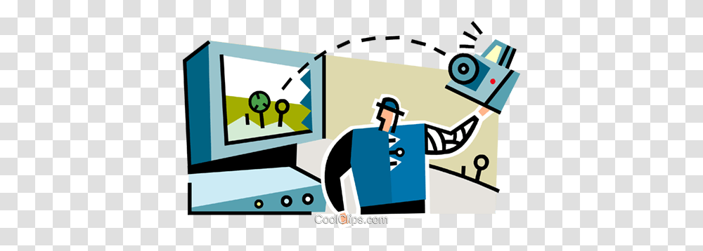 Man With A Digital Camera Royalty Free Vector Clip Art, Outdoors, Crowd, Nature Transparent Png