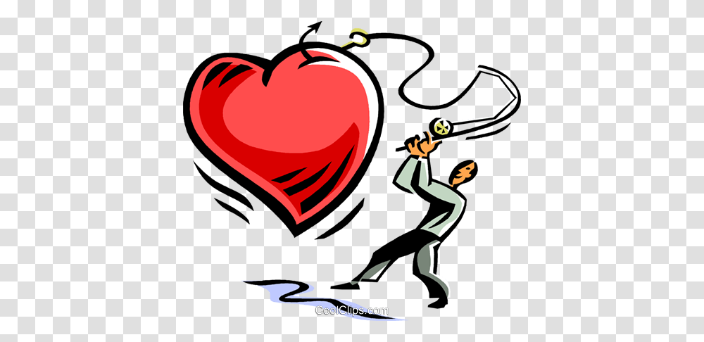 Man With A Fishing Pole Catching A Heart Royalty Free Vector Clip, Dynamite, Bomb, Weapon, Weaponry Transparent Png