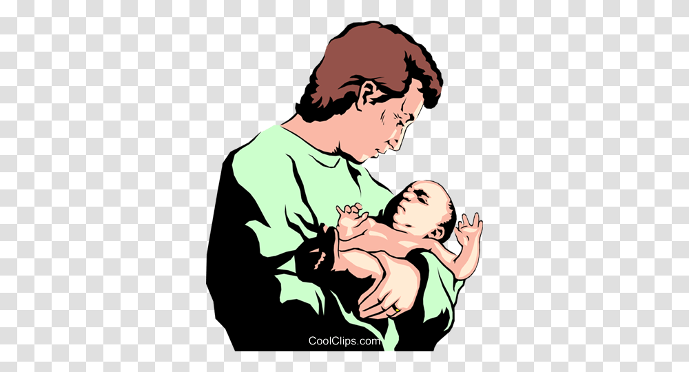 Man With Extremely Ugly Baby Royalty Free Vector Clip Art, Person, Human, People, Family Transparent Png