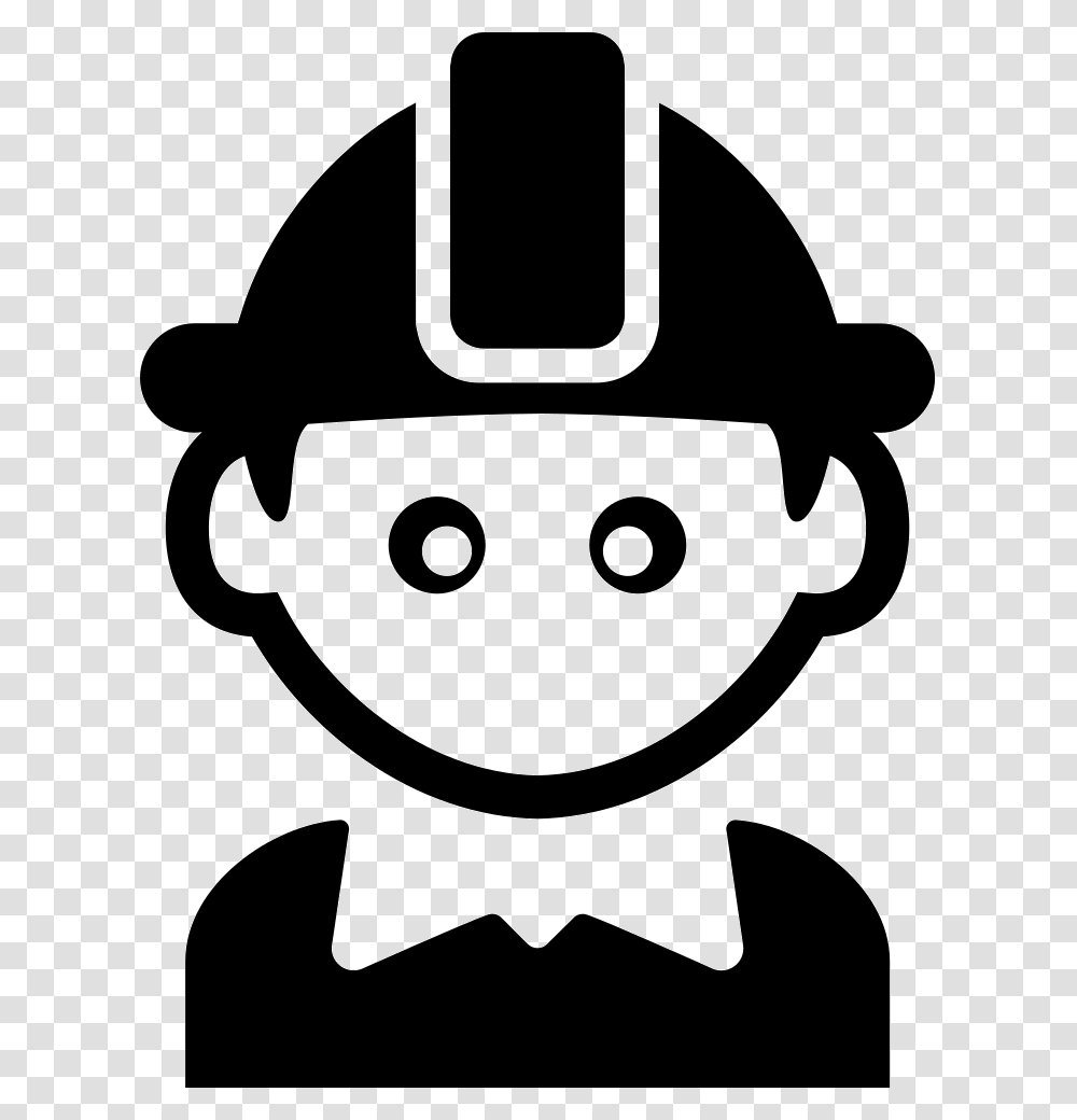 Man With Hat Silueta Persona Con Gorra, Stencil, Emblem Transparent Png