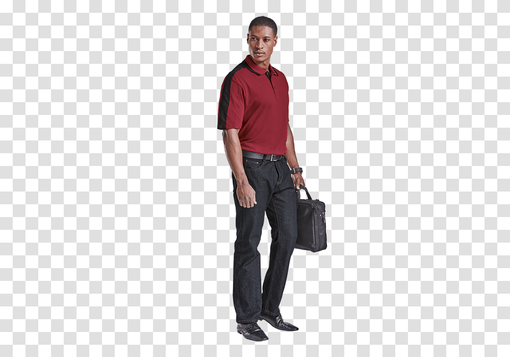 Man With Jeans Pant Hd, Handbag, Accessories, Accessory, Person Transparent Png