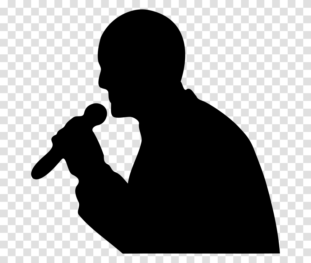 Man With Microphone, Music, Gray, World Of Warcraft Transparent Png