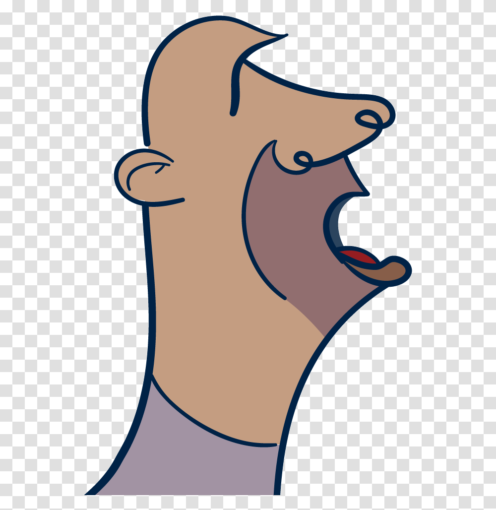 Man With Mouth Open Open Mouth Male, Hand, Apparel, Plot Transparent Png