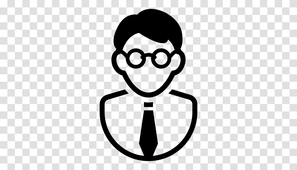 Man With Tie Profile Icon, Gray, World Of Warcraft Transparent Png