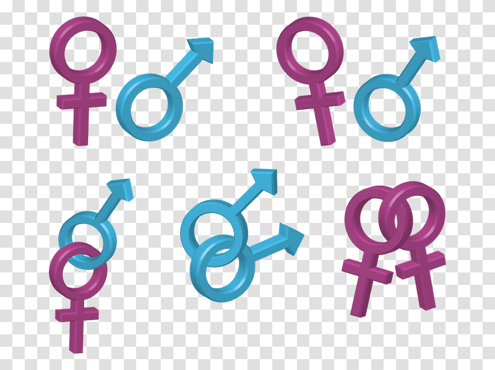 Man Woman Logo Symbol Relationship Gay Lesbian Logos De Hombre Y Mujer, Key, Alphabet Transparent Png