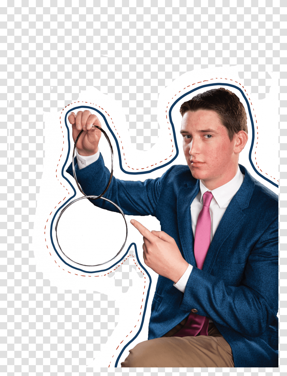 Man Working Illustration, Tie, Accessories, Person, Hand Transparent Png