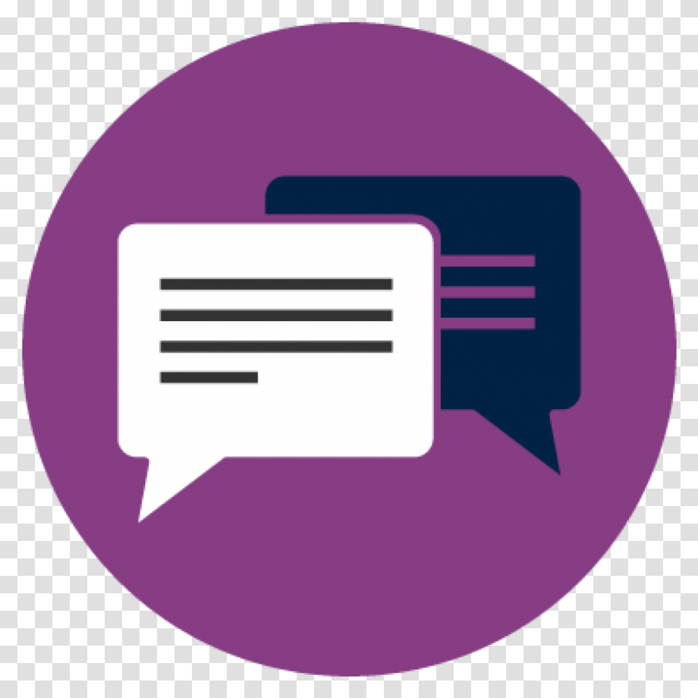 Manage Icon In Purple, Label, First Aid, Mailbox Transparent Png