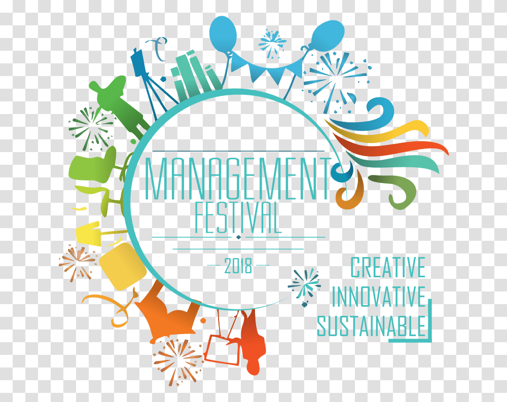 Management Festival Image Logo Festival, Poster, Advertisement, Flyer, Paper Transparent Png