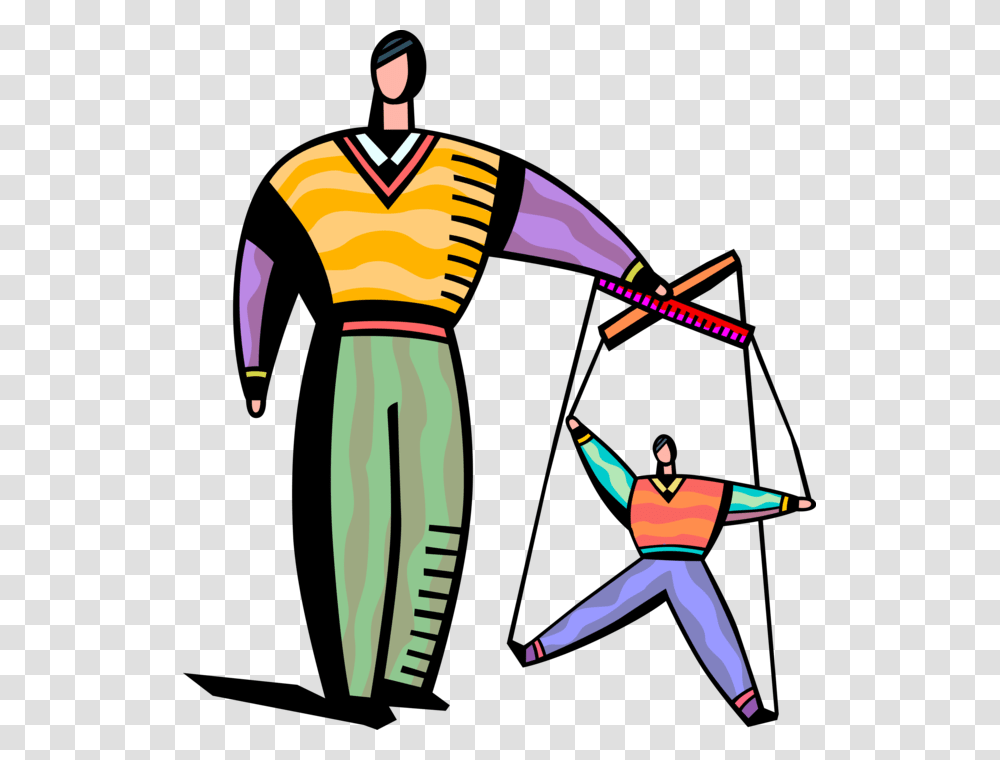 Management Puppeteer Controls Employee, Person, Juggling, Leisure Activities, Performer Transparent Png