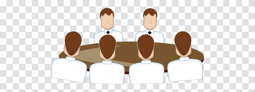 Management Review Meeting Icon Clip Art Library 6 People Round Table Cartoon, Audience, Crowd, Speech, Dating Transparent Png