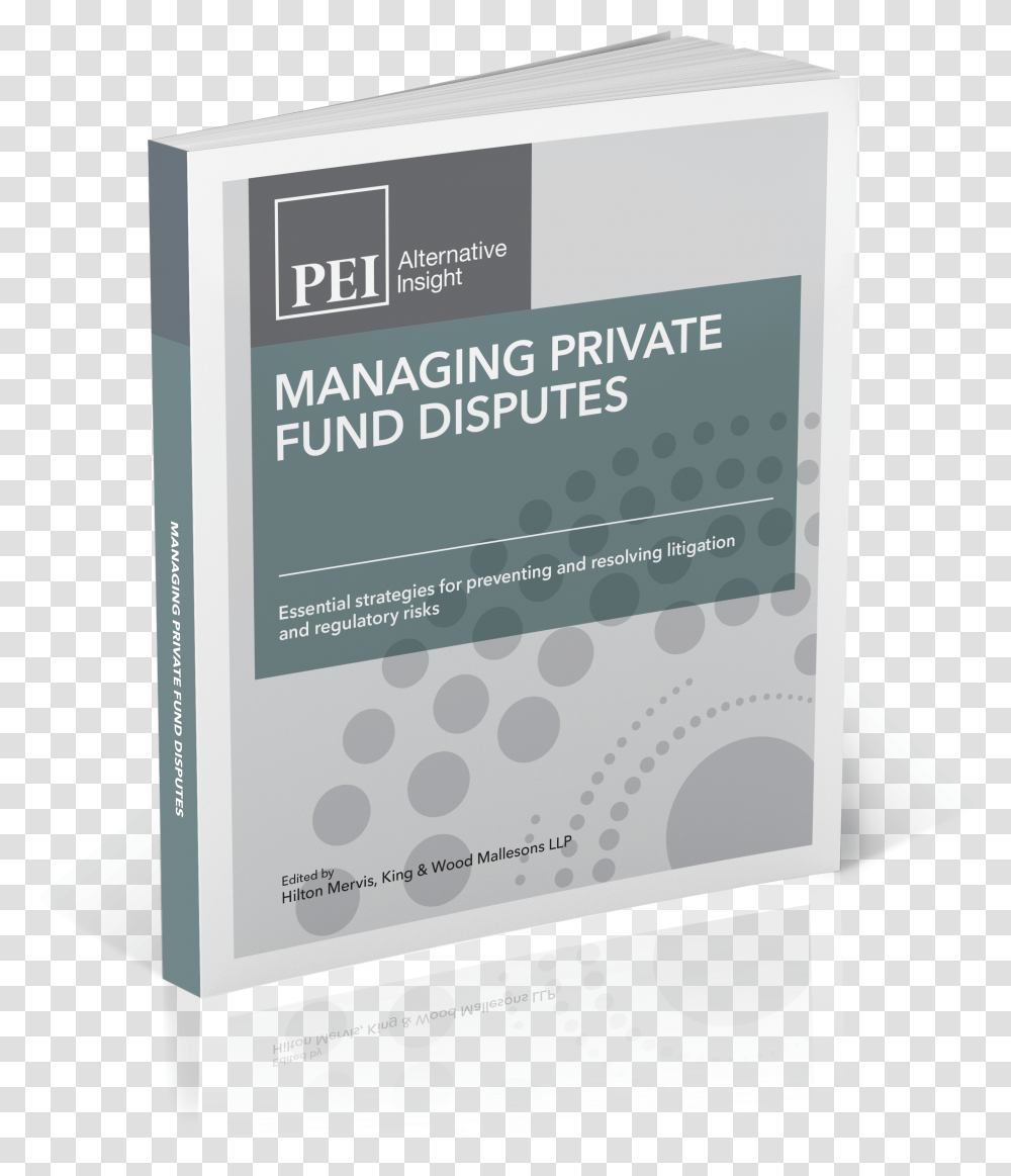 Managing Private Fund Disputes Book, Paper, Advertisement, Flyer Transparent Png