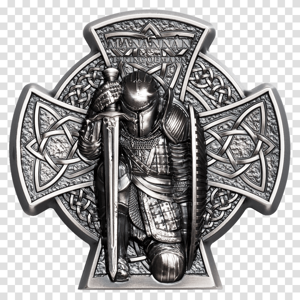Manannan Coin, Armor, Chandelier, Lamp, Shield Transparent Png