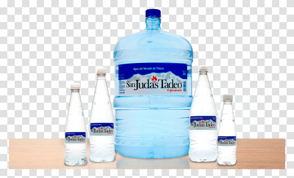 Manantial San Judas Tadeo S Download Mineral Water, Beverage, Water Bottle, Drink Transparent Png