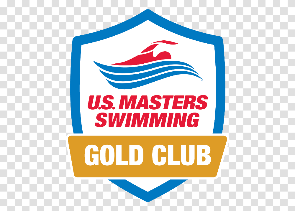 Manatee Aquatic Masters Forms & Documents Us Masters Swimming Gold Club, Logo, Symbol, Text, Advertisement Transparent Png