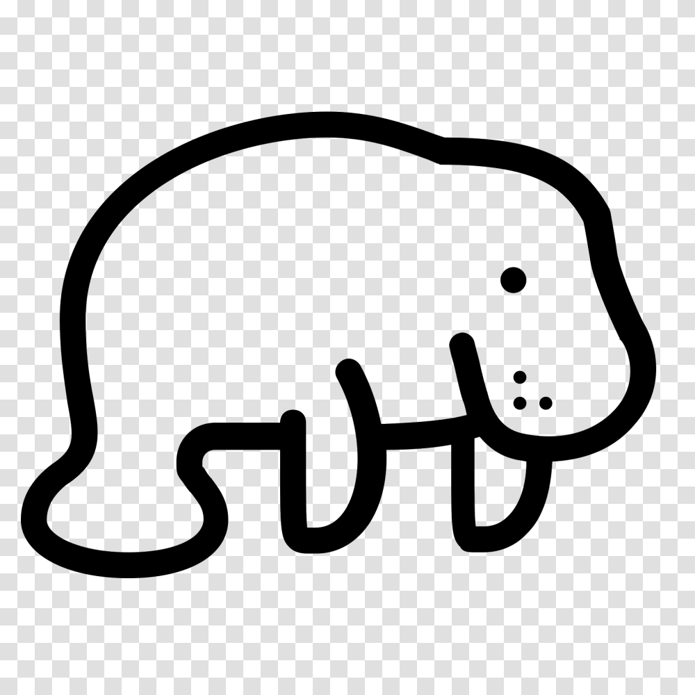 Manatee Icon, Gray, World Of Warcraft Transparent Png