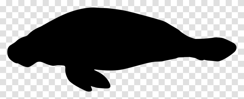 Manatee Shape Whale, Silhouette, Mammal, Animal, Blow Dryer Transparent Png