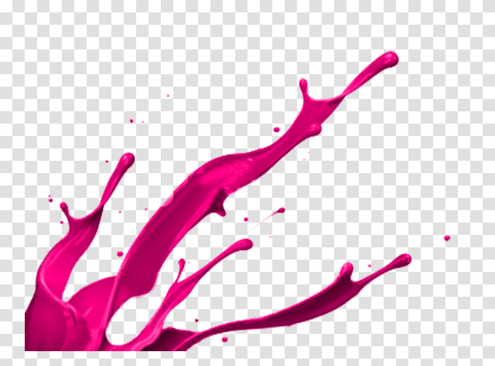 Mancha De Pintura Rosa, Purple, Person Transparent Png