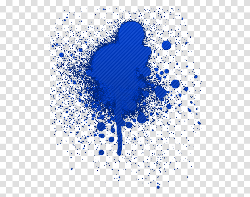 Mancha Pintura Azul Mancha De Pintura, Droplet, Water Transparent Png