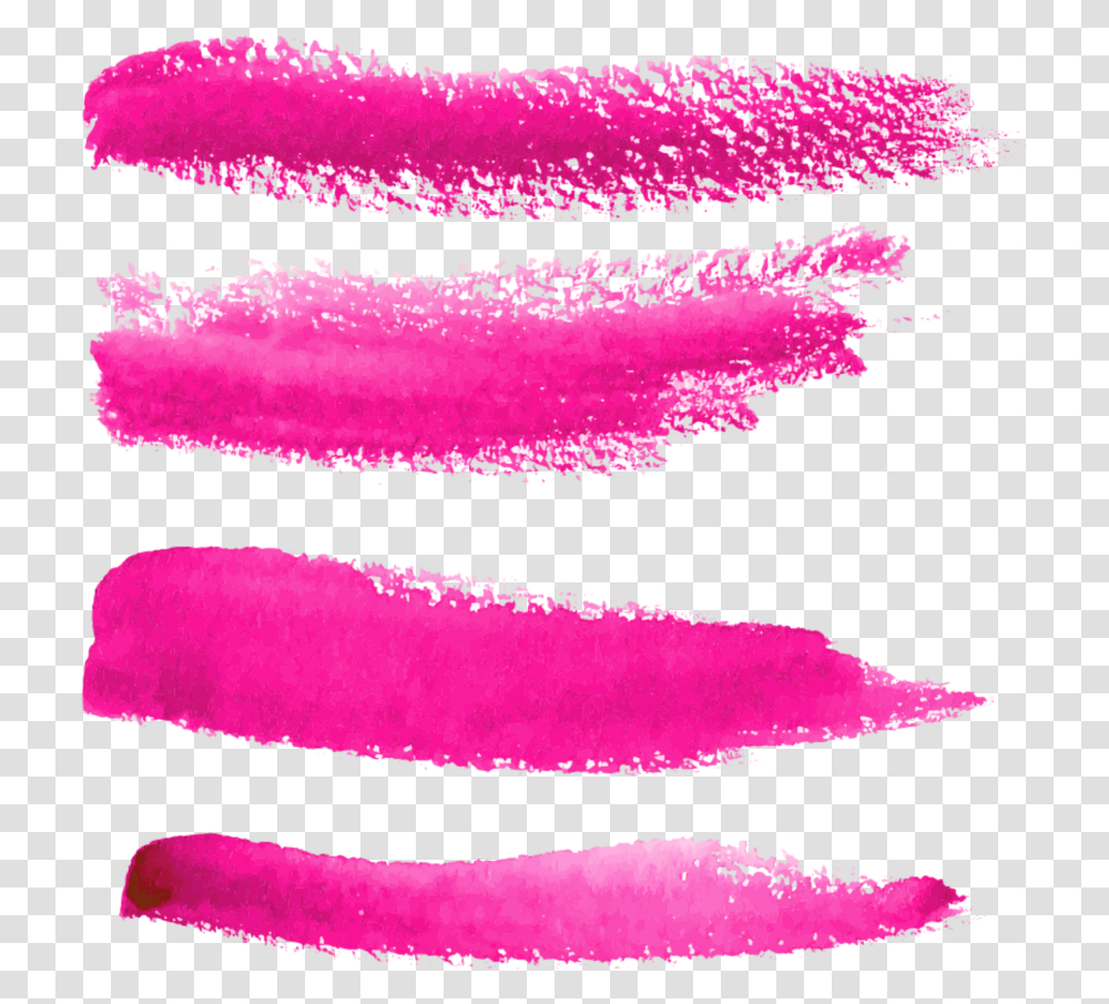 Manchas Brocha Rosa Clipart Pink Ink Brush Stroke, Purple, Mouth, Glitter, Light Transparent Png
