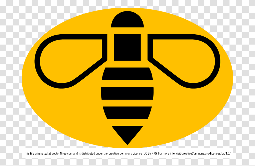 Manchester Bees Dodgeball Club Logo Clip Art, Label, Transportation Transparent Png