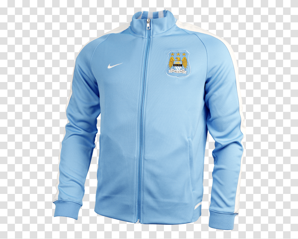 Manchester City Men's N98 Jacket Polar Fleece, Sleeve, Apparel, Long Sleeve Transparent Png