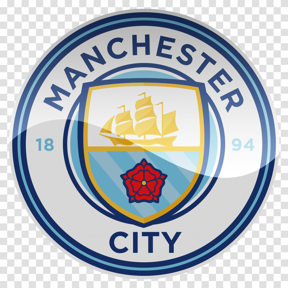 Manchester City Fc Hd Logo Football Logos Download Logo Manchester City, Symbol, Trademark, Emblem, Badge Transparent Png