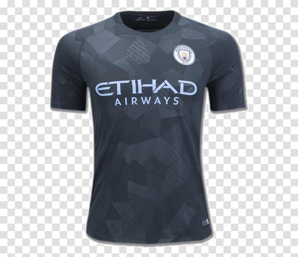 Manchester City Football Jersey Football Jersey Manchester City, Clothing, Apparel, Shirt, T-Shirt Transparent Png