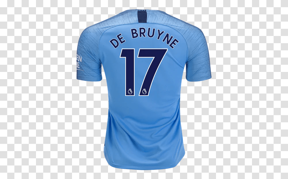 Manchester City Forma De Bruyne, Apparel, Shirt, Jersey Transparent Png