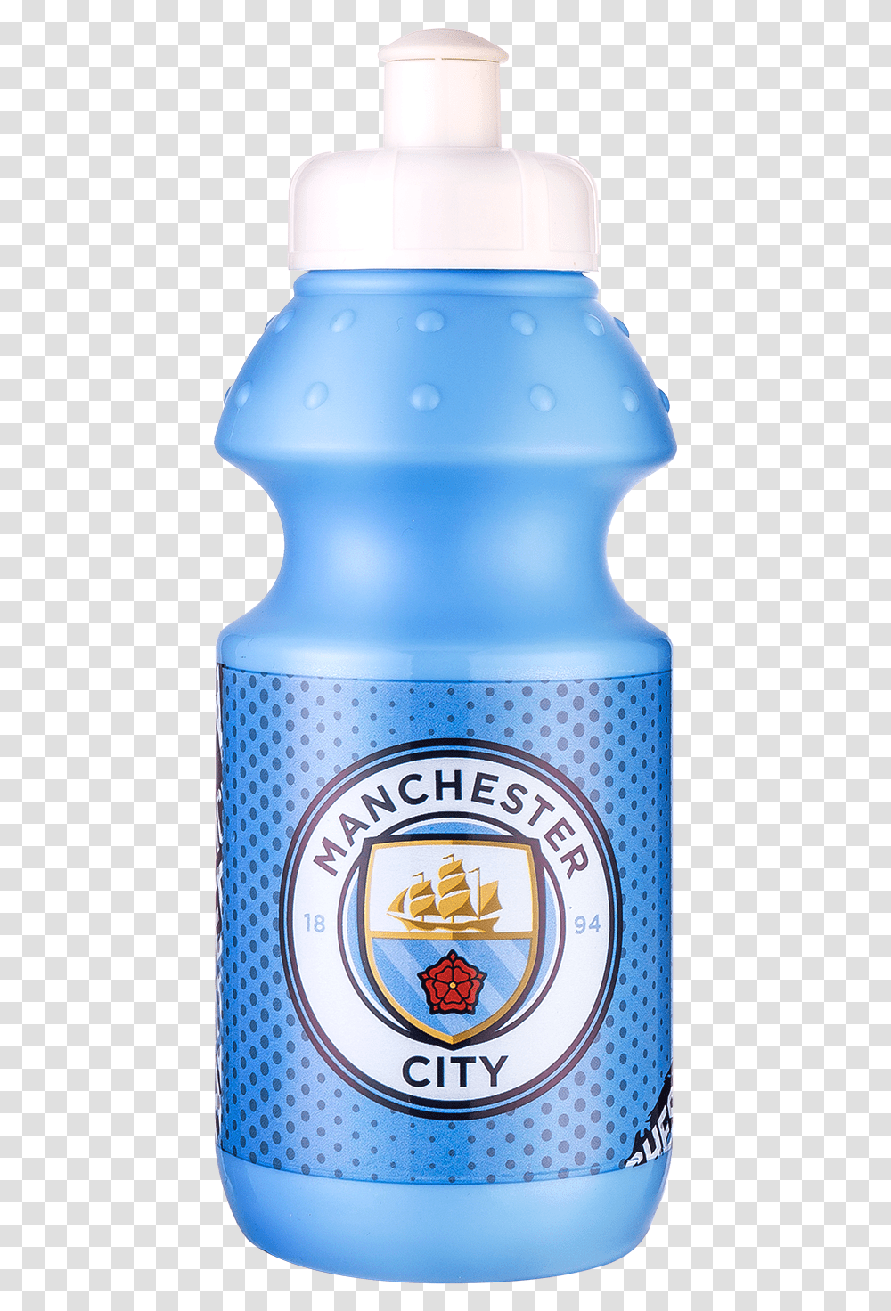 Manchester City Impact Plastic Water Manchester, Milk, Beverage, Drink, Bottle Transparent Png