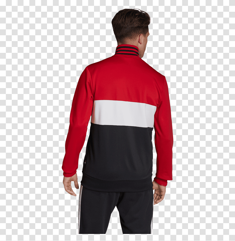 Manchester United 3 Stripes Track Jacket Adidas, Sleeve, Long Sleeve, Sweatshirt Transparent Png