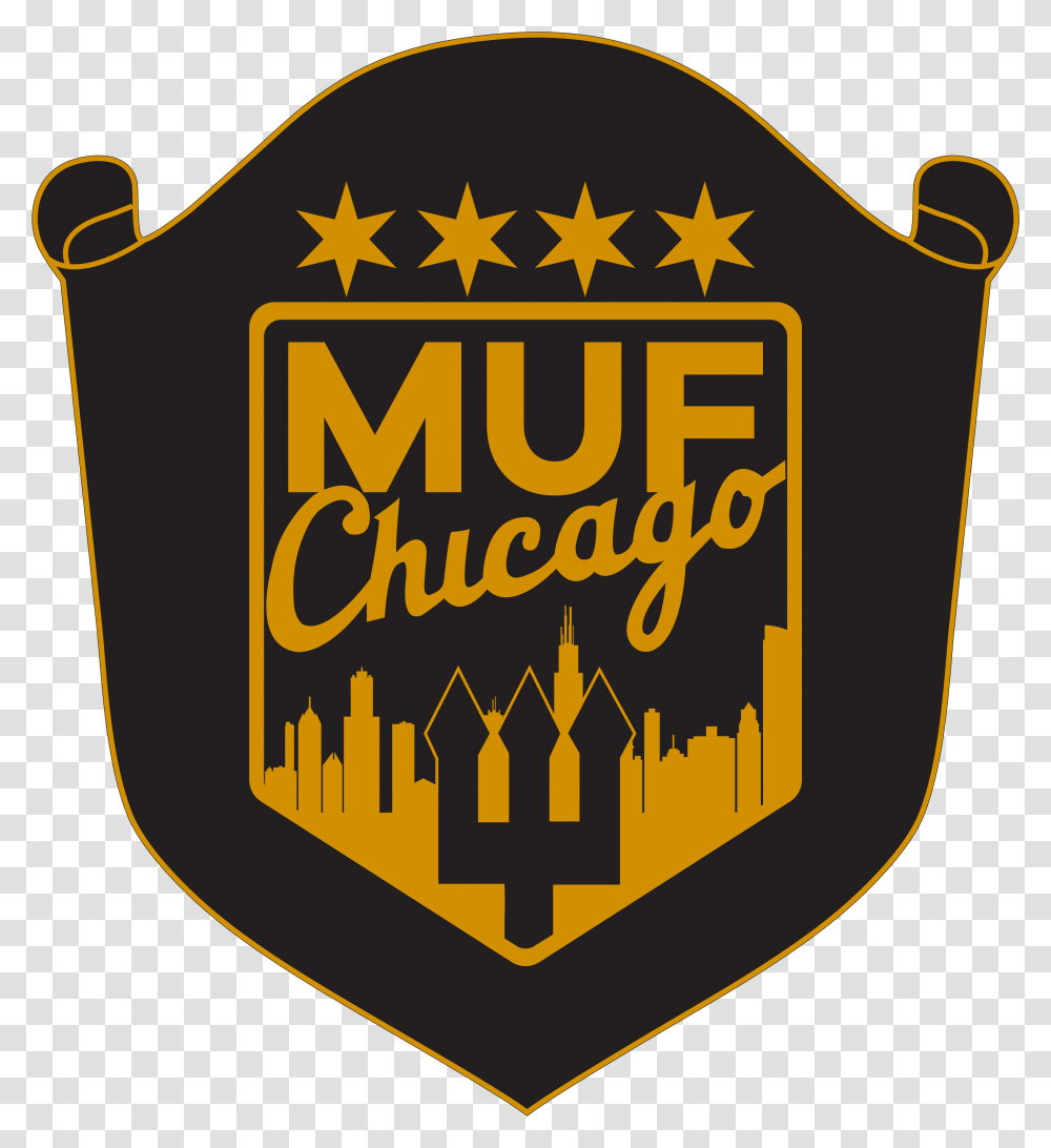 Manchester United Fans Of Chicago Emblem, Armor, Logo, Trademark Transparent Png