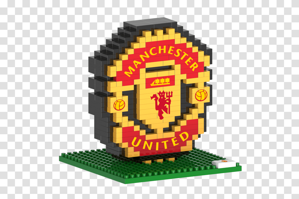 Manchester United Fc Brxlz Team Logo A Touch Of Fun, Toy, Pac Man, Inflatable Transparent Png