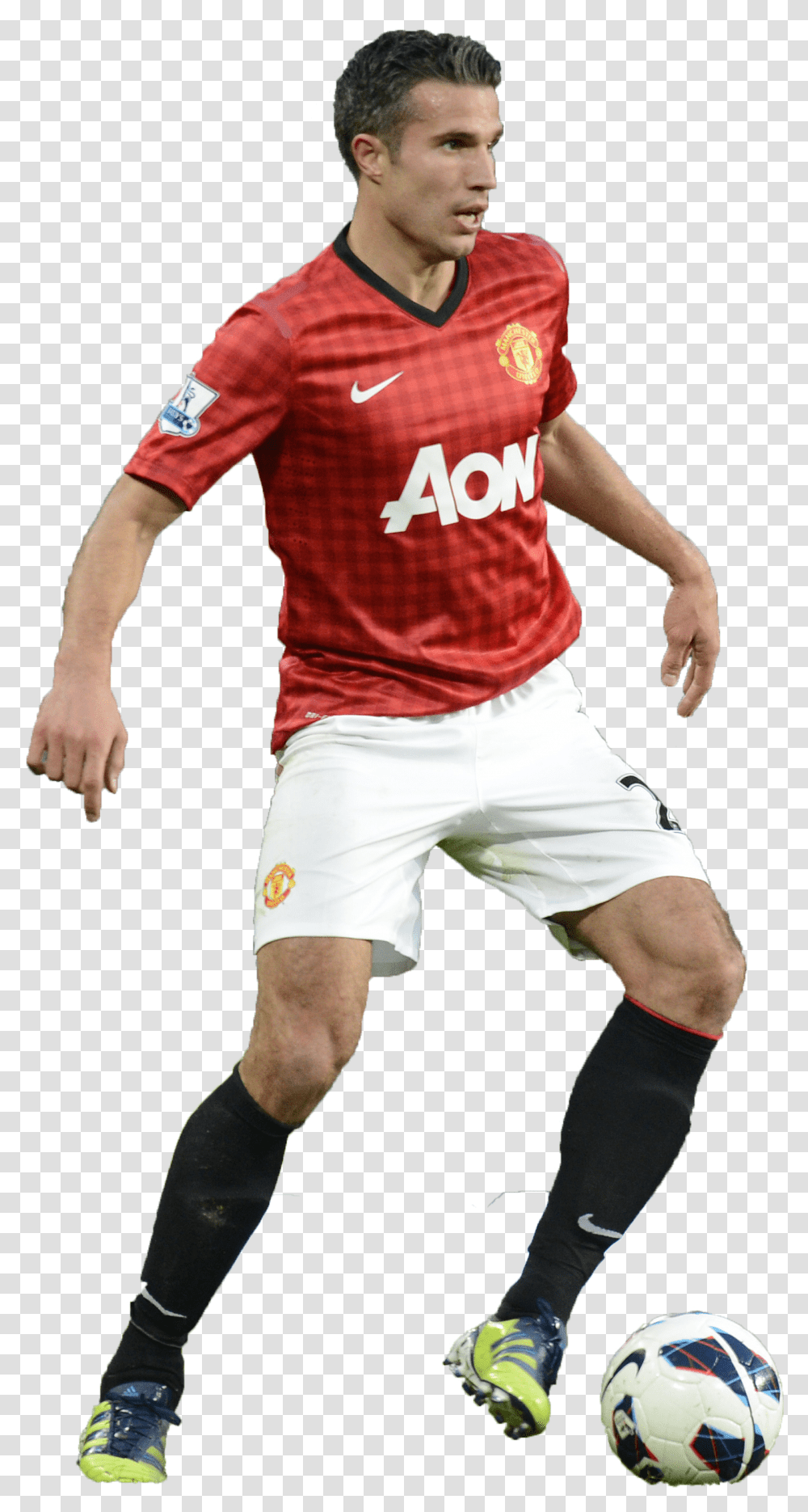 Manchester United Fc Football Renders 1075593 Robin Van Persie, Soccer Ball, Team Sport, Person, People Transparent Png