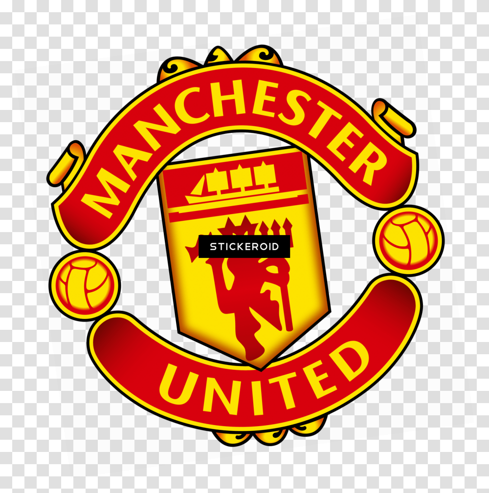 Manchester United Logo, Light, Neon, Dynamite, Bomb Transparent Png