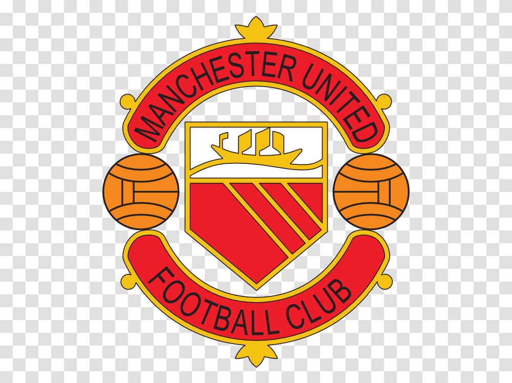 Manchester United Logo Picture Manchester United Football Club Logo, Symbol, Trademark, Emblem, Text Transparent Png