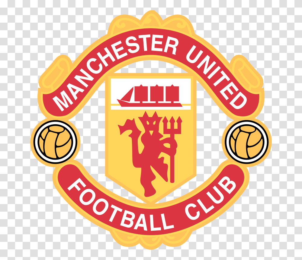 Manchester United, Logo, Trademark, Emblem Transparent Png