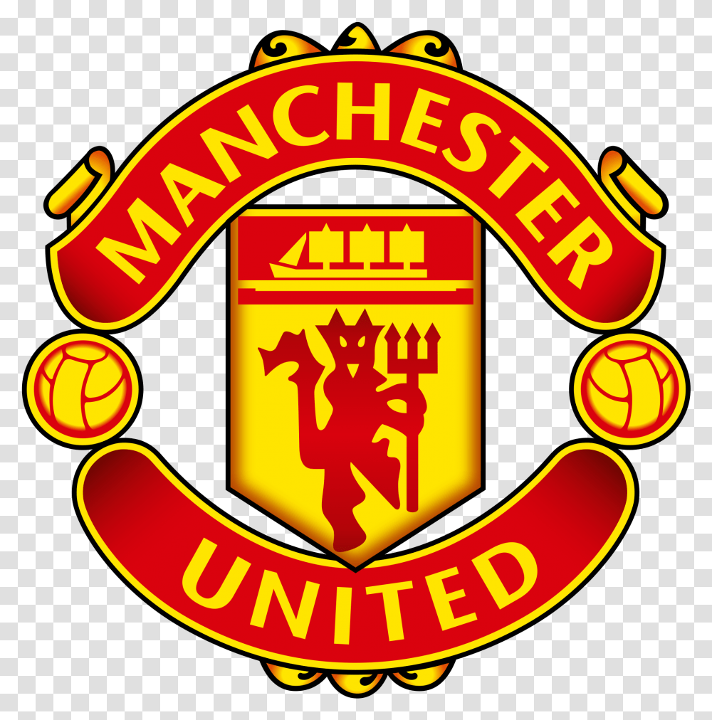 Manchester United Logo, Trademark, Emblem Transparent Png